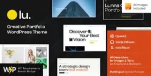 Luna – Creative Portfolio WordPress Theme