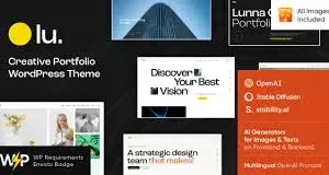 Luna – Creative Portfolio WordPress Theme