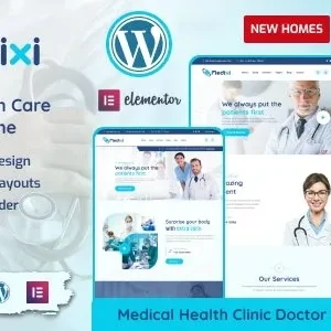 Medixi- Doctor & Medical Care WordPress Theme