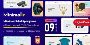 Minimalin – Minimal Multipurpose WooCommerce WordPress Theme