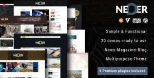 Neder  – WordPress News Magazine and Blog Theme