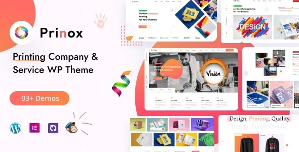 Prinox – Printing Services WordPress Theme