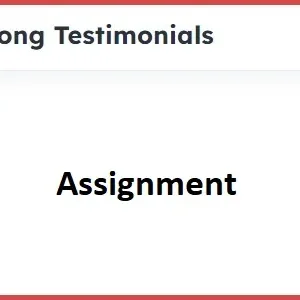 Strong Testimonials Assignment