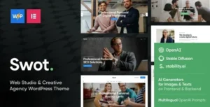 Swot – Digital Agency Business & Corporate WordPress Theme