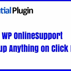 WP OnlineSupport Popup Anything on Click Pro
