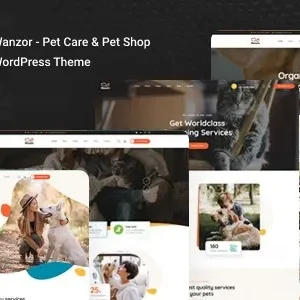 Wanzor - Pet WordPress Theme