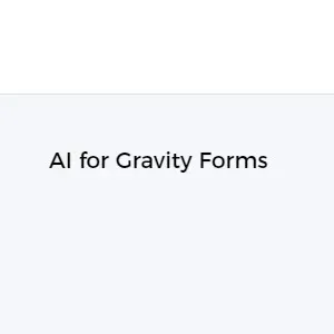 AI for Gravity Forms