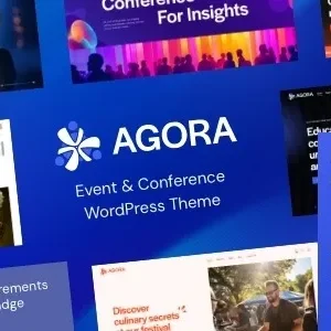 Agora - Event & Conference WordPress Theme