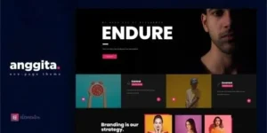 Anggita  – One Page Portfolio Theme