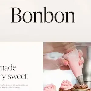 Bonbon – Chocolate Sweets & Pastry Theme