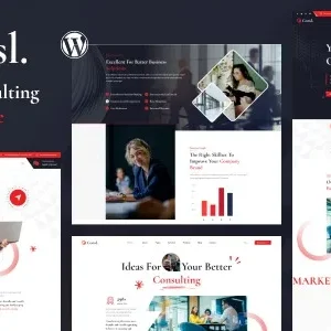 Consl - Consulting Business WordPress Theme