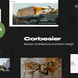 Corbesier- Modern Architecture & Interior Design WordPress Theme