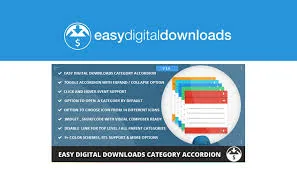 Easy Digital Downloads Category Accordion