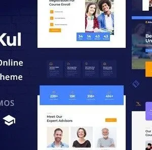 Edukul - Online Courses WordPress Theme