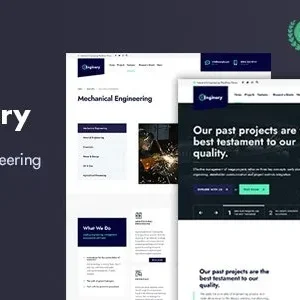 Enginery - Industrial & Engineering WP theme