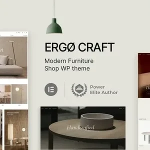 ErgoCraft – Furniture Shop WordPress Theme