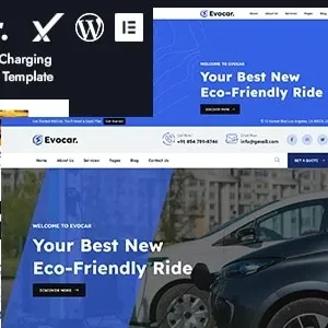 Evocar - Electric Vehicle & Charging Station WordPress Theme
