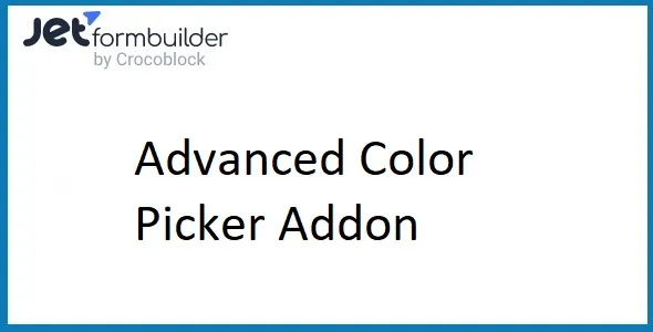 JetFormBuilder Advanced Color Picker