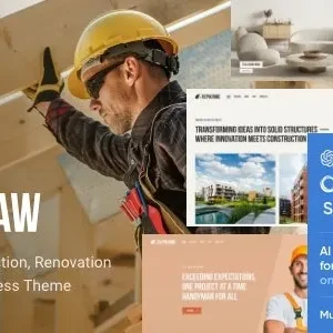 Jigsaw - Building & Construction WordPress Theme