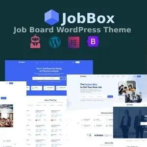 JobBox - Job Board & Career Portal Recruitment Agency WordPress Theme