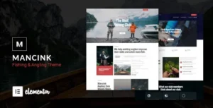 Mancink  – Fishing & Angling Club WordPress Theme