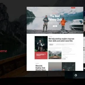 Mancink - Fishing & Angling Club WordPress Theme
