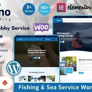 Marino - Fishing & Sea Hobby WordPress Theme