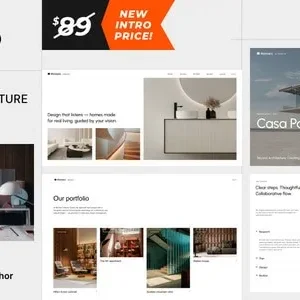 Minnaro - Interior Design and Architecture WordPress Theme