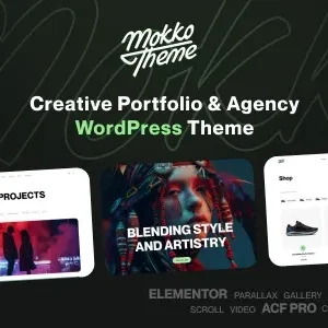Mokko - Creative Portfolio & Agency