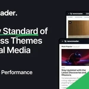 Newsreader - Revolutionary WordPress Theme for Digital Media