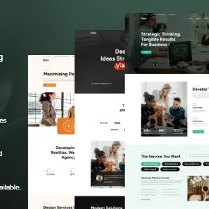 Raki - Business, Finance Consulting WordPress Theme