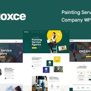 Roxce - Painting Services WordPress Theme
