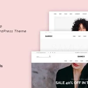 Samex - Clean, Minimal Shop WooCommerce WordPress Theme