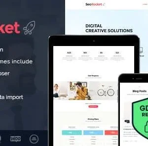 Seo Rocket - Advertising & Marketing WordPress Theme