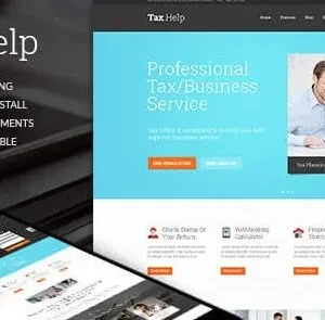 Tax Help - Finance & Accounting Adviser WordPress Theme