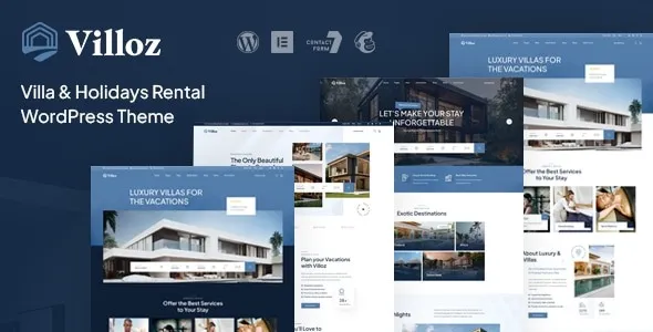 Villoz . - Villa & Holidays Rental WordPress Theme