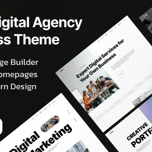 Vixan – Digital Agency Portfolio Elementor WordPress Theme