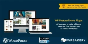 WP Featured News Pro – Custom Posts Listing Plugin