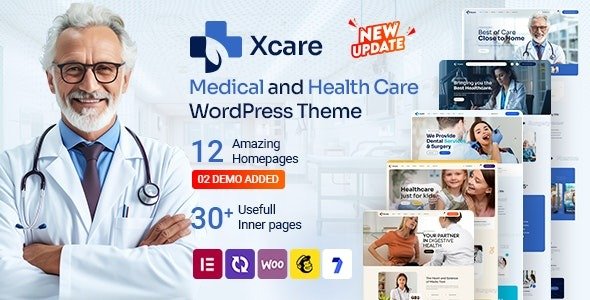 Xcare Medical and Health Care WordPress Theme