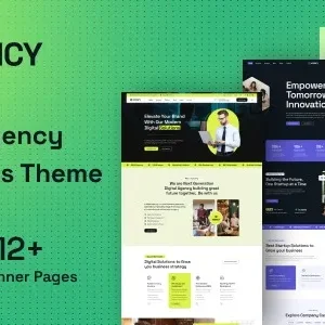 Xcency - Digital Agency WordPress Theme