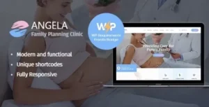 Angela – Family Planning & Pregnancy Clinic WordPress Theme