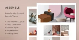 Assemble – Portfolio WordPress Theme