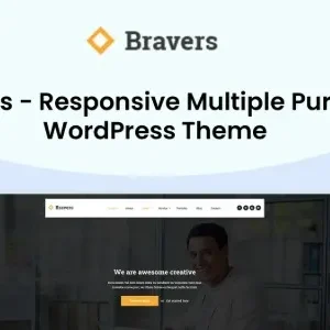 Bravers - Responsive Multiple Purpose WordPress