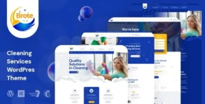 Brote  – Cleaning Services WordPress Theme