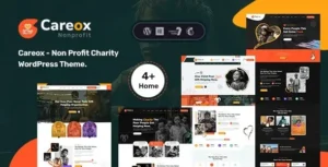 Careox – Non Profit Charity WordPress Theme