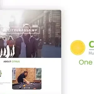 Citrus – One Page WordPress Theme
