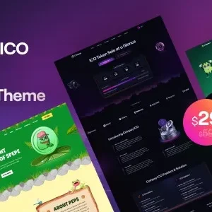 Coinlye - Meme coin ICO & Crypto WordPress Theme