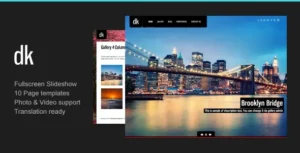 DK Photography WordPress Theme