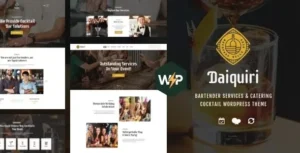Daiquiri – Bartender Services & Catering Theme