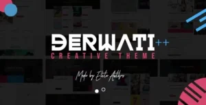 Derwati  – Trendy & Creative Portfolio Theme